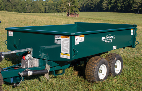 SUMMIT TRACTORS DTX1.5 DUMP TRAILER