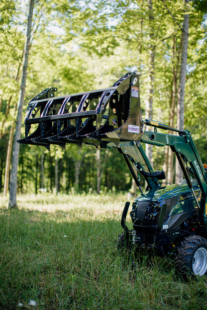 GX SERIES GRAPPLE SSQA - For Skid Steer Quick Attach Equipped Loaders