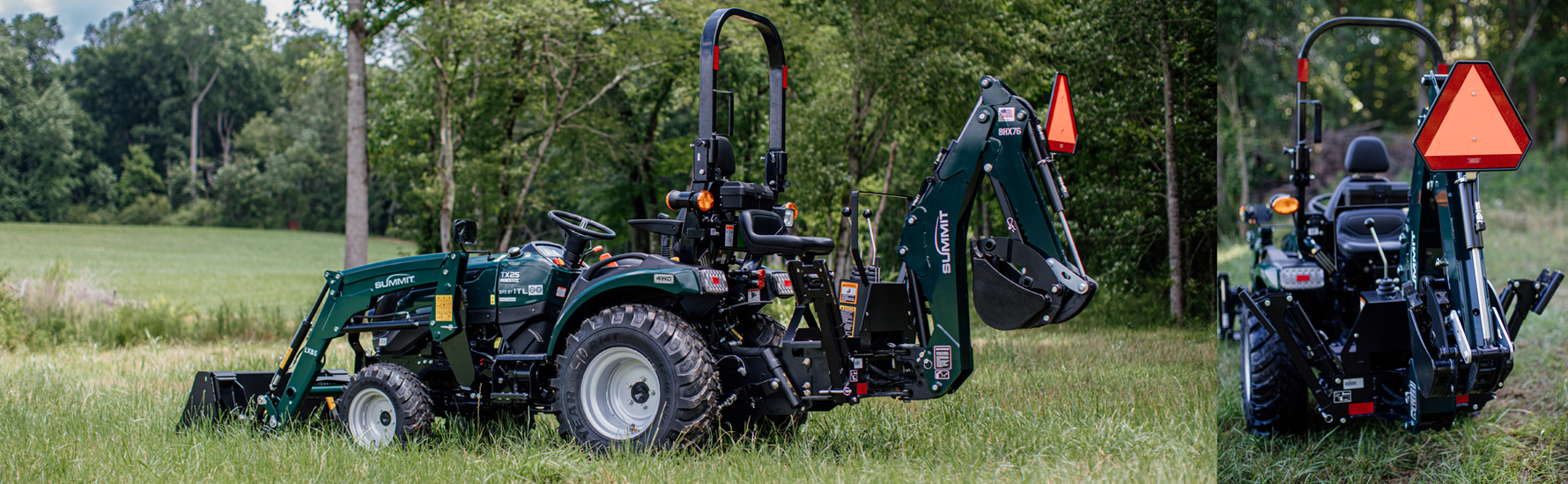 Backhoes Summit Tractors Attachments & Accessories